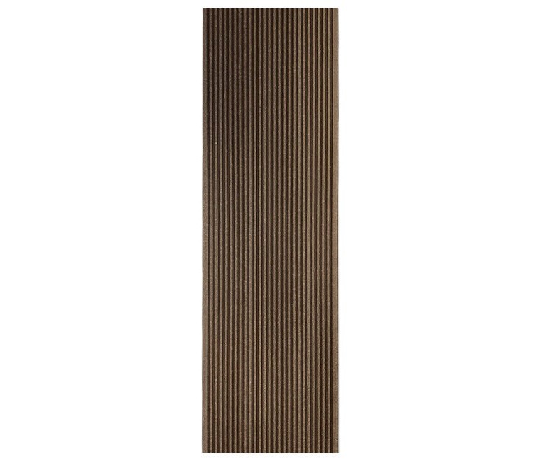 Доска террасная ДПК NanoWood «Lite» Derevo двусторонняя - Шоколад 140×20 см купить в Екатеринбурге