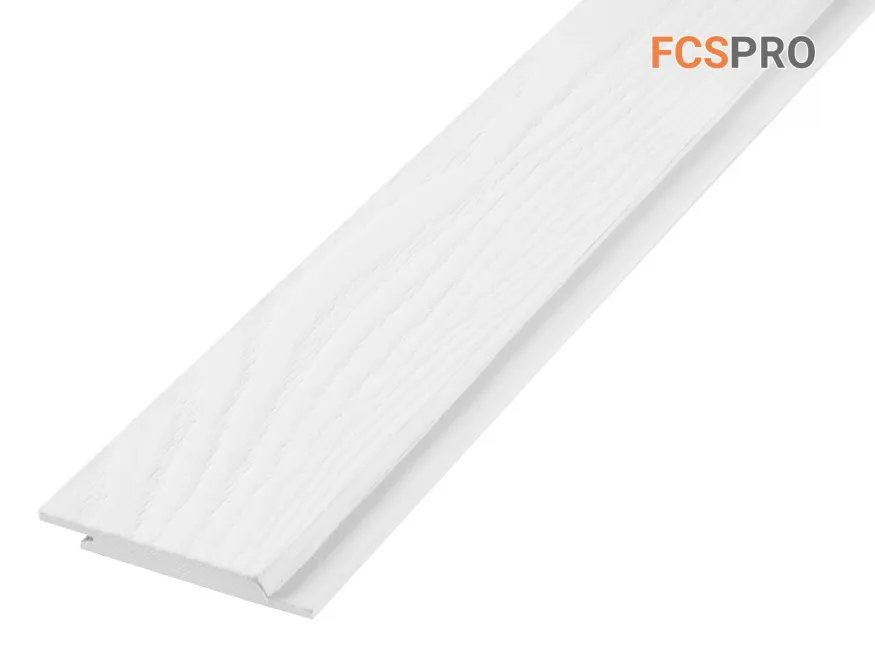 Фиброцементный сайдинг FCSPRO Click Shtil F01 (Белый минерал) купить в Екатеринбурге
