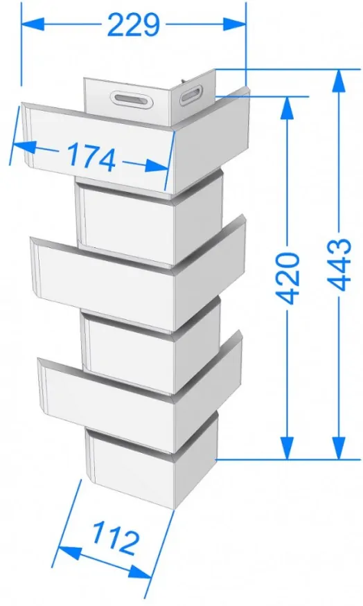 Угол Docke, Standard, Flemish (Флемиш), Коричневый купить в Екатеринбурге