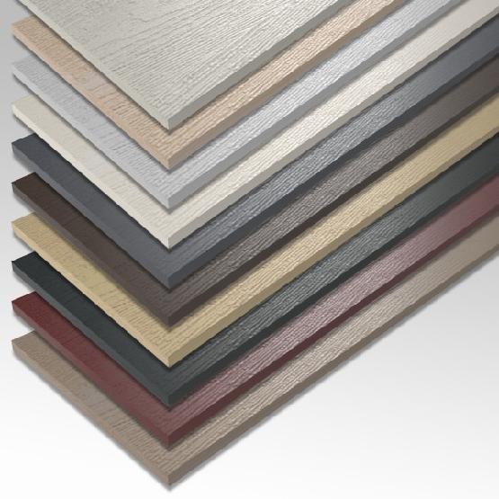 Фиброцементный сайдинг Roofas SIDING Цвет Графит купить в Екатеринбурге