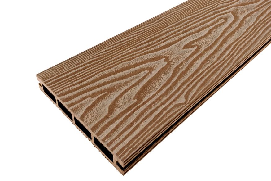 Террасная доска Holzhof, NauticPrime (Light) Esthetic Wood, Коричневый купить в Екатеринбурге