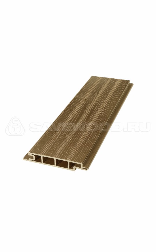 Террасная доска ДПК SaveWood, SW Padus (R), Тик купить в Екатеринбурге