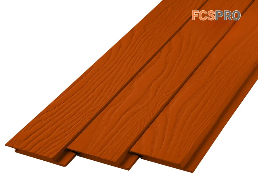Фиброцементный сайдинг FCSPRO Click Shtil F32 (Бурая земля) купить в Екатеринбурге