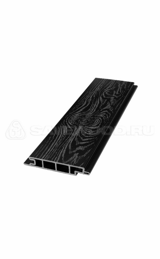 Террасная доска ДПК SaveWood, SW Padus (T), Черный купить в Екатеринбурге