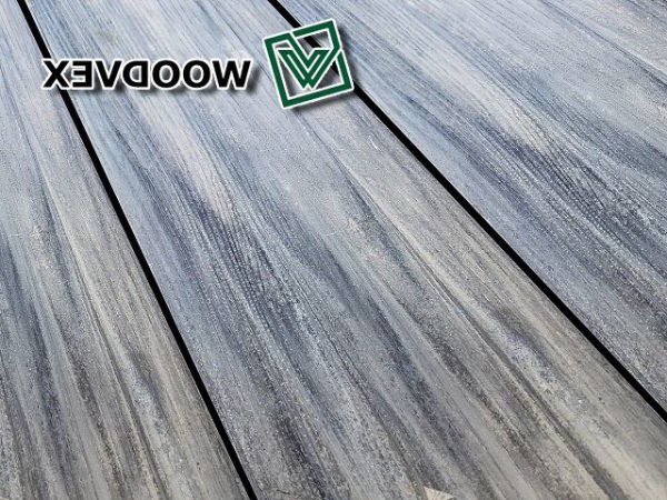 Террасная доска WOODVEX Select ДПК Бело-серый купить в Екатеринбурге