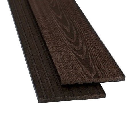 Заборная доска из ДПК ECODECKING Цвет Кофе купить в Екатеринбурге