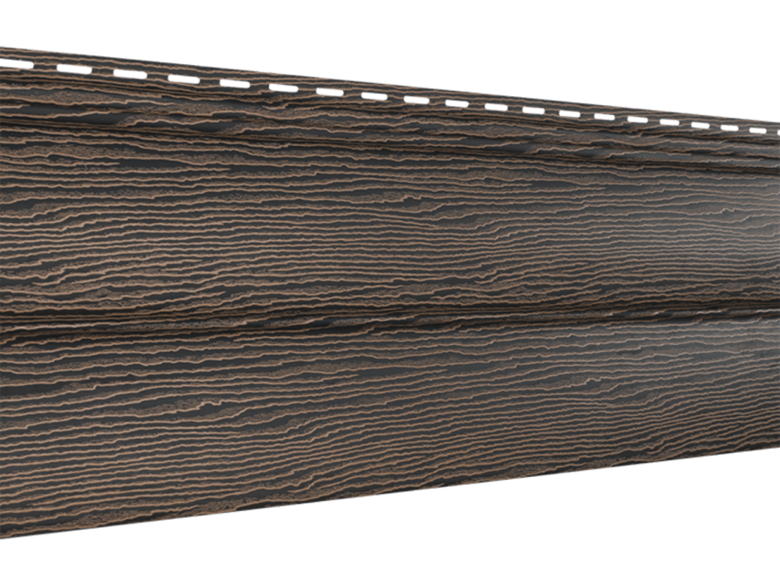 Виниловый сайдинг Ю-пласт, TimberBlock Дуб, Мореный. купить в Екатеринбурге