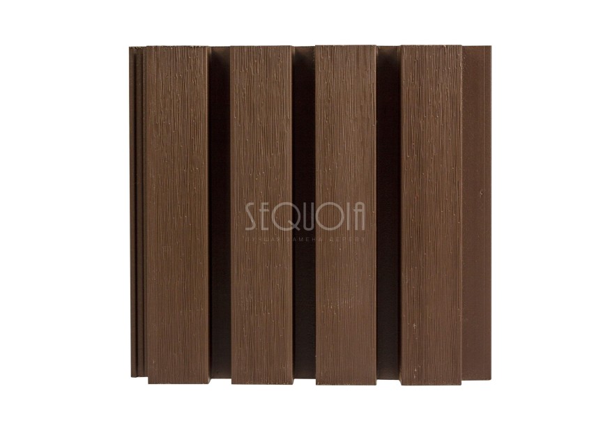 Доска фасадная SEQUOIA co-extrusion Коричневая купить в Екатеринбурге