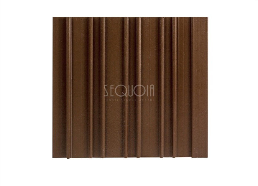 Доска фасадная SEQUOIA co-extrusion Коричневая купить в Екатеринбурге