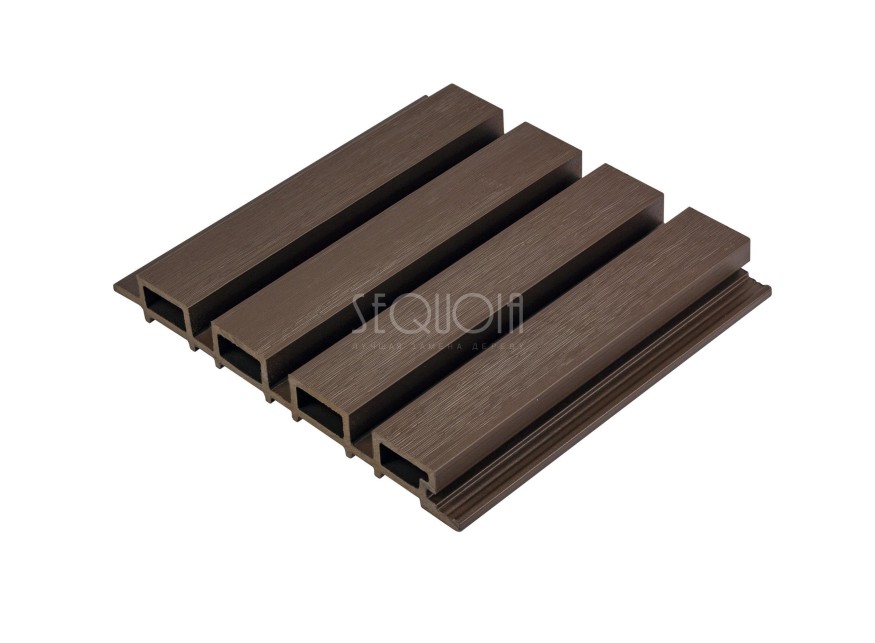 Доска фасадная SEQUOIA co-extrusion Коричневая купить в Екатеринбурге