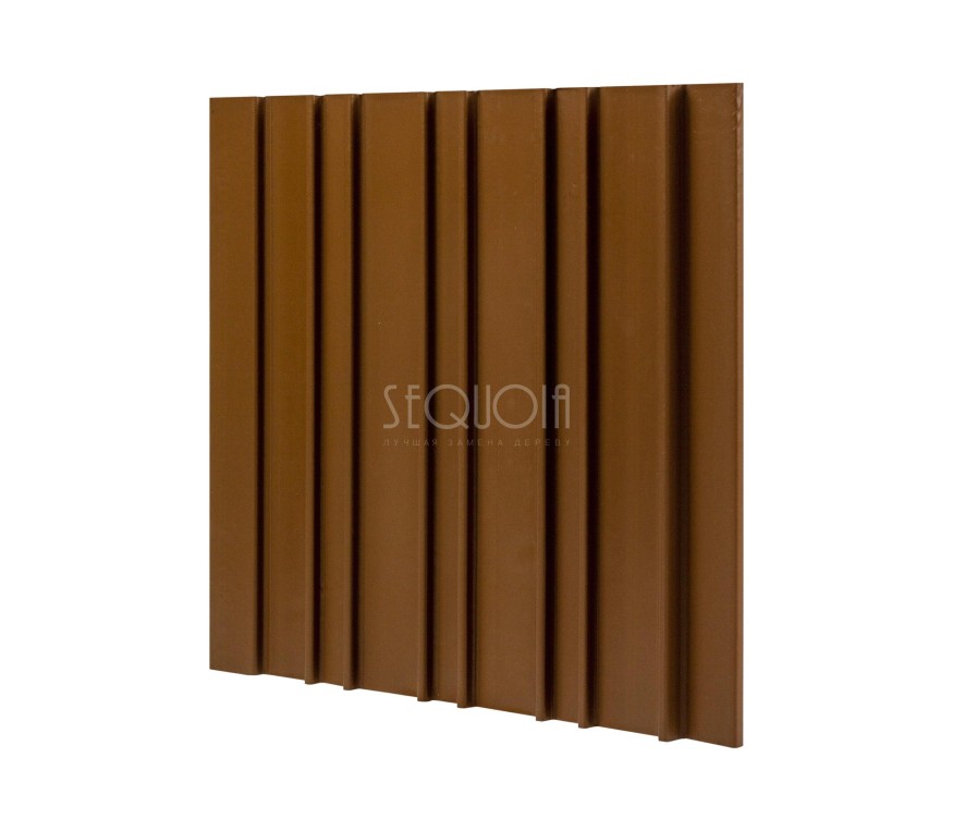 Доска фасадная SEQUOIA co-extrusion Светло-коричневая купить в Екатеринбурге