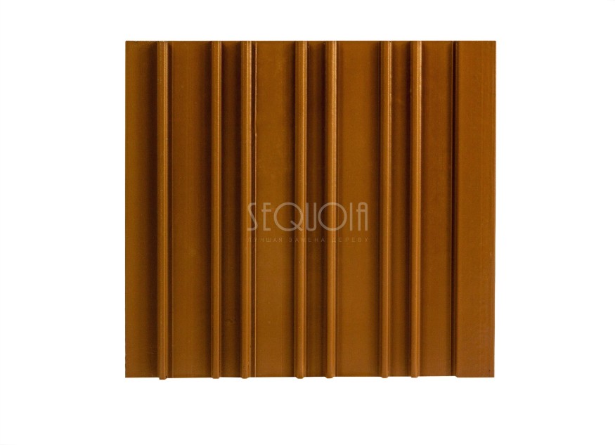Доска фасадная SEQUOIA co-extrusion Светло-коричневая купить в Екатеринбурге