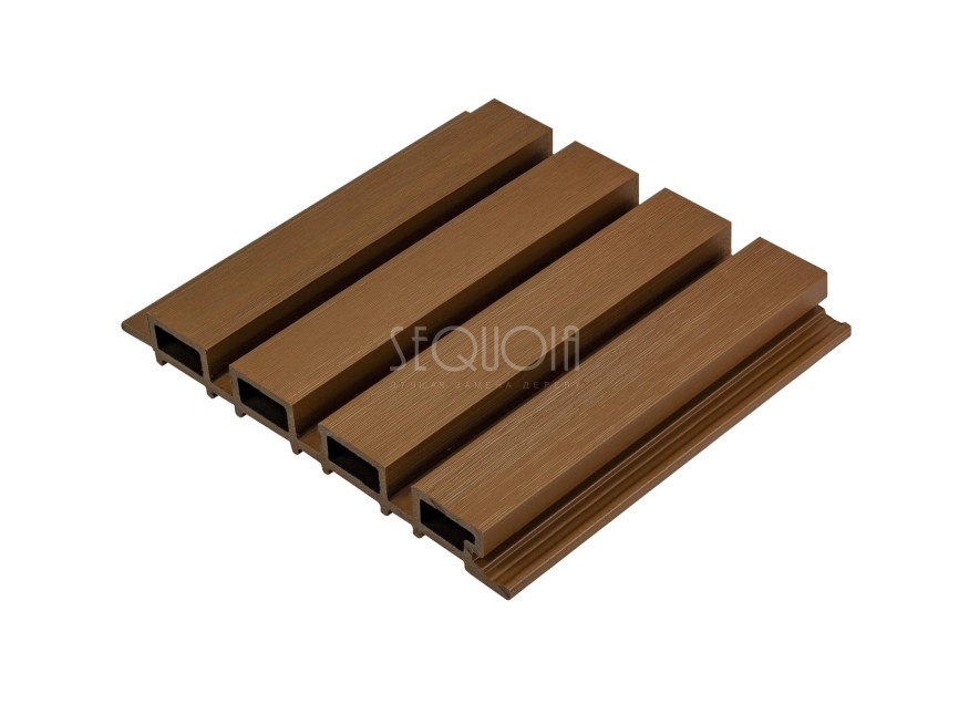 Доска фасадная SEQUOIA co-extrusion Светло-коричневая купить в Екатеринбурге