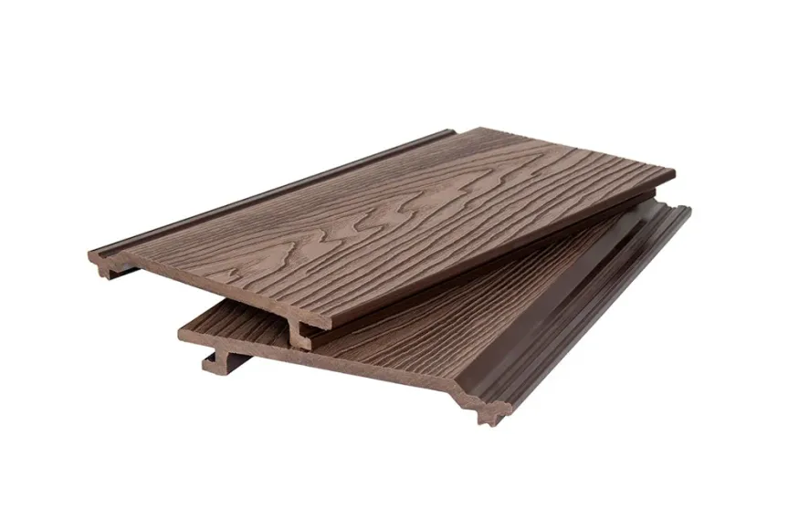Фасадная доска из ДПК 3D WOOD Светло-коричневый купить в Екатеринбурге