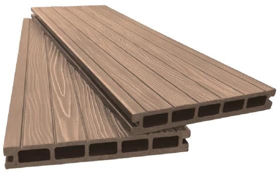 Террасная доска ДПК 3D Ай-Техплас 160x22, цвет какао купить в Екатеринбурге