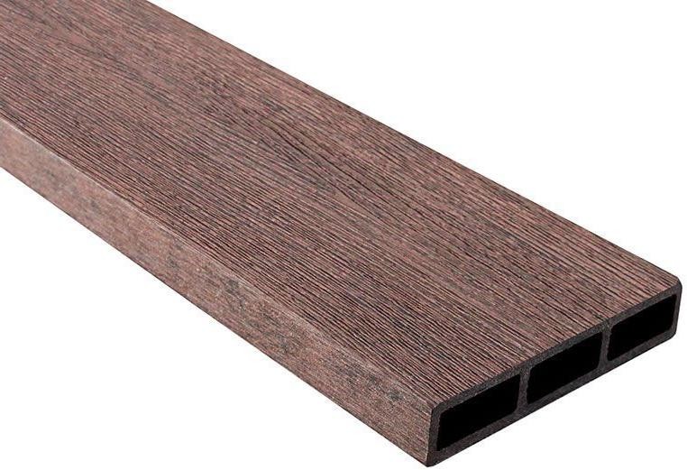 Доска 3D ДПК Outdoor STORM BROWN коричневая миксированная купить в Екатеринбурге