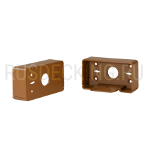 Комплект крепления перил прямое RusDecking Unodeck Орех