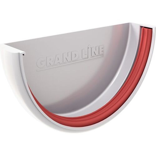 Заглушка для желоба Grand Line, белого цвета. купить в Екатеринбурге