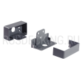 Комплект крепления перил прямое RusDecking Unodeck Серый купить в Екатеринбурге