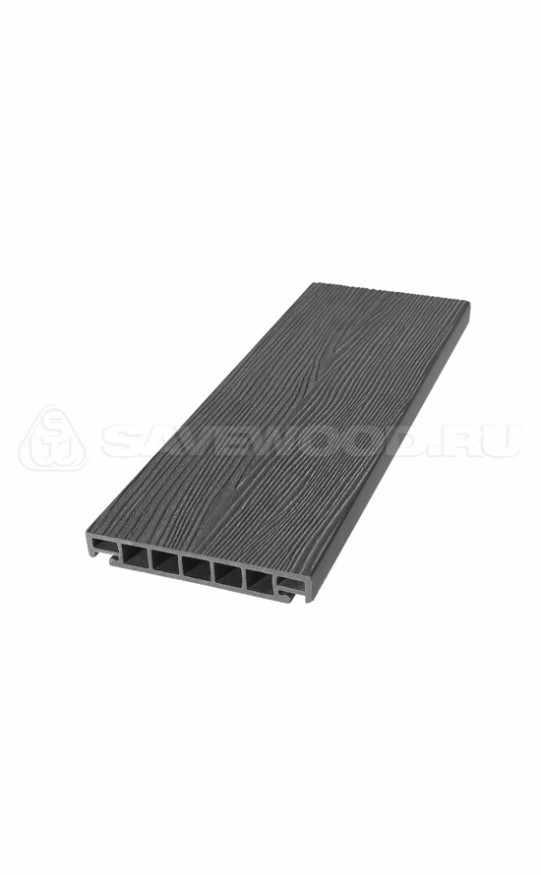 Террасная доска ДПК SaveWood, SW Salix (S) (R), Графит купить в Екатеринбурге