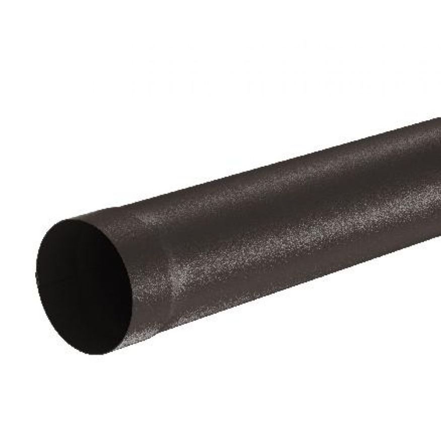 Водосточная труба Aquasystem RR 32, тёмно-коричневая матовая, 3.00 м, 150/100 купить в Екатеринбурге