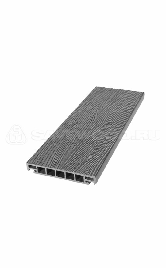 Террасная доска ДПК SaveWood, SW Salix (S) (R), Пепельный купить в Екатеринбурге