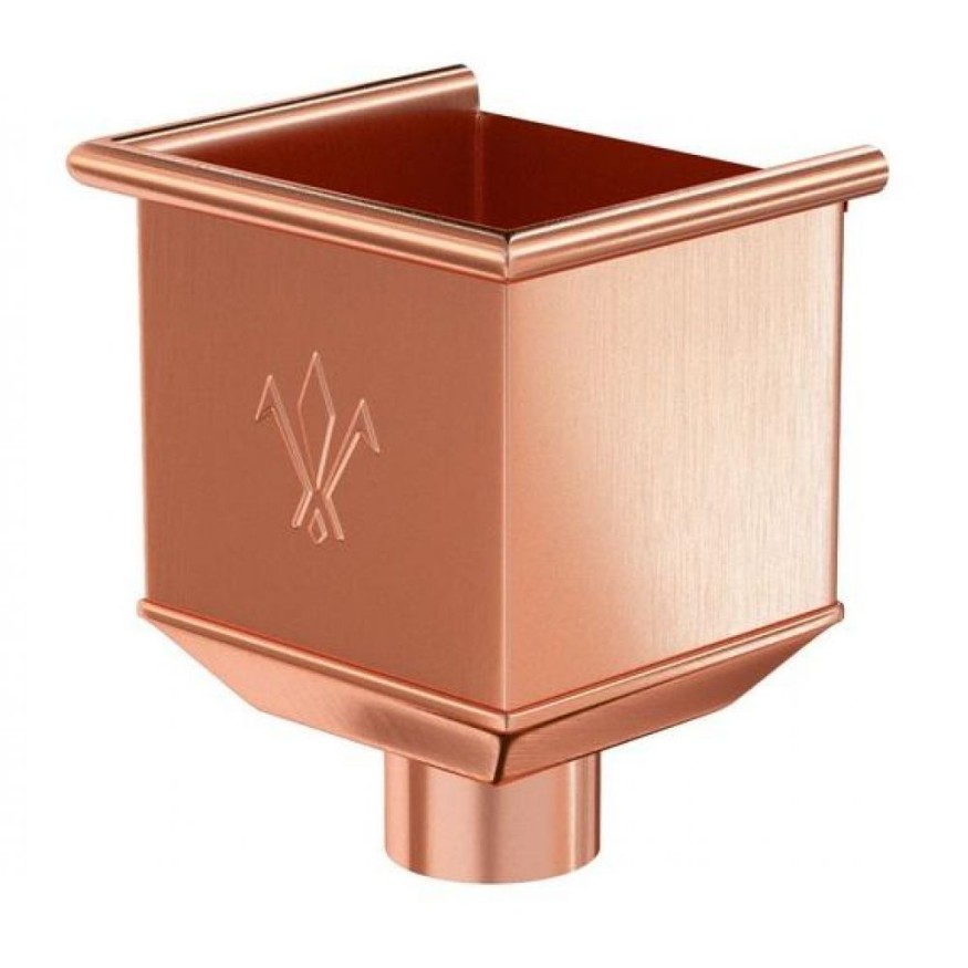 Водосборная воронка Aquasystem из меди 150/100 купить в Екатеринбурге