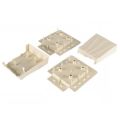 Декоративные Заглушки Доломит, комплект левая + правая, Слоновая Кость купить в Екатеринбурге