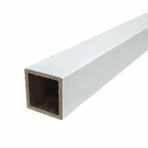 Столб опорный Woodvex Co-Extrusion Белый