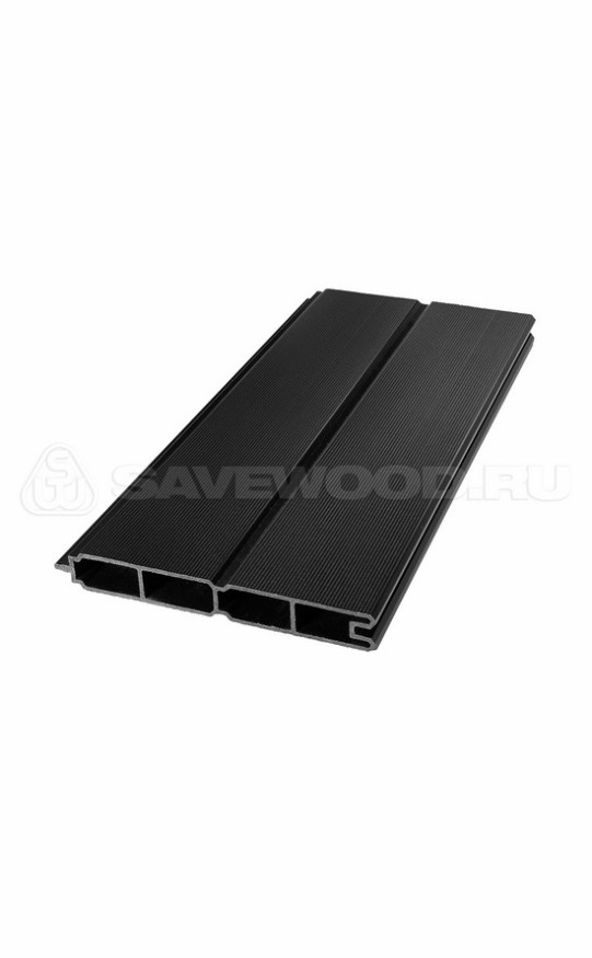 Забор из ДПК Savewood, SW Agger глянцевый, Черный купить в Екатеринбурге
