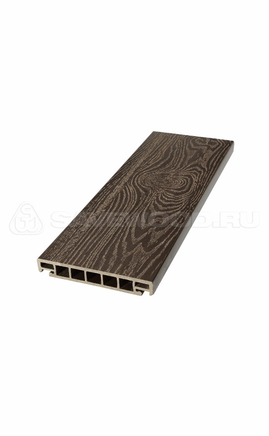 Террасная доска ДПК SaveWood, SW Salix (S) (T), Темно-коричневый купить в Екатеринбурге