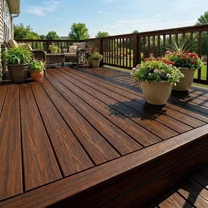 Террасная доска ДПК GardenParkett Табула, Венге купить в Екатеринбурге