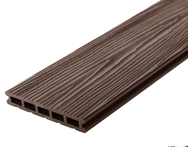 Террасная доска из ДПК RusDecking Unodeck Mogano - Цвет Венге купить в Екатеринбурге
