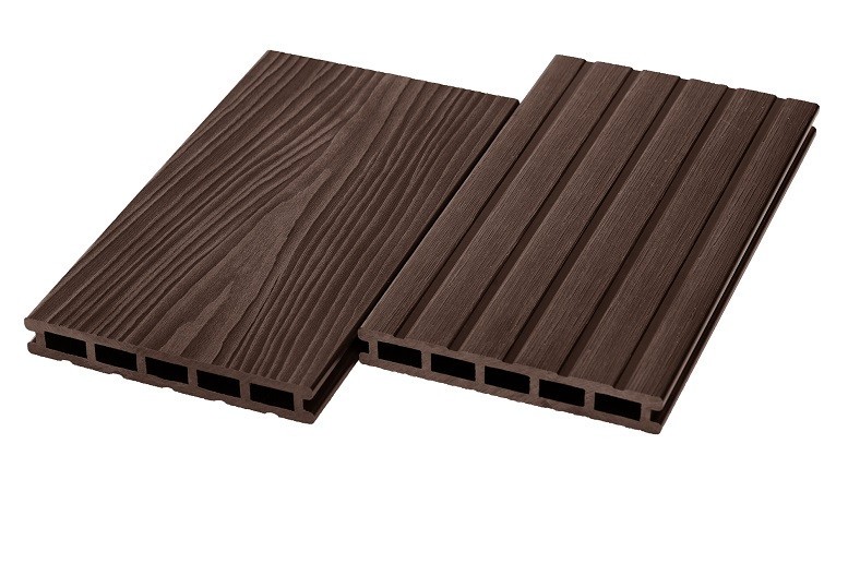Террасная доска из ДПК RusDecking Unodeck Mogano - Цвет Венге купить в Екатеринбурге
