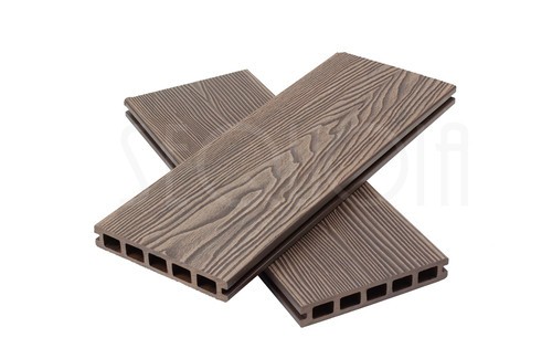 Доска террасная ДПК SEQUOIA, DUAL 3D WOOD, BROWN купить в Екатеринбурге