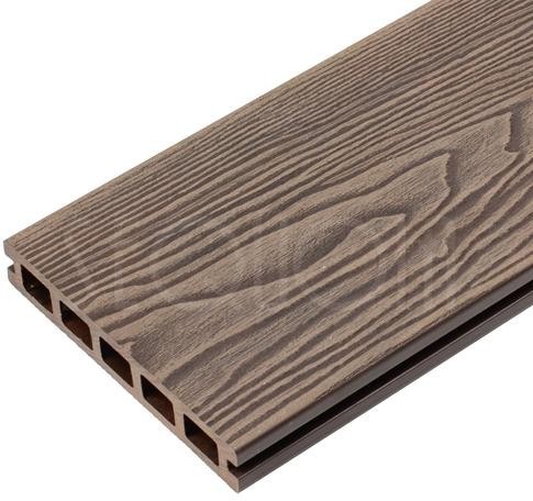 Доска террасная ДПК SEQUOIA, DUAL 3D WOOD, BROWN купить в Екатеринбурге