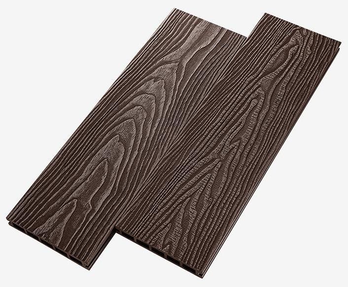 Террасная доска из ДПК RusDecking Unodeck Vintage - Цвет Венге купить в Екатеринбурге