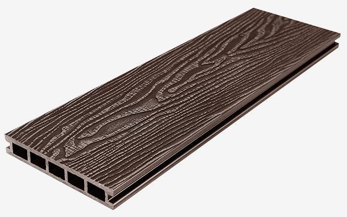 Террасная доска из ДПК RusDecking Unodeck Vintage - Цвет Венге купить в Екатеринбурге