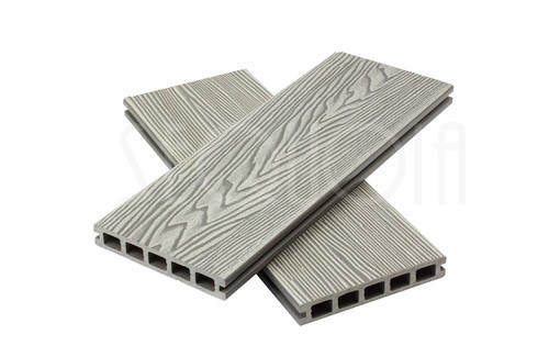 Доска террасная ДПК SEQUOIA, DUAL 3D WOOD, GRAY купить в Екатеринбурге