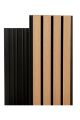 Реечная фасадная панель Ecodecking Скай Коэкструзия Бук купить в Екатеринбурге