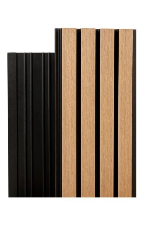 Реечная фасадная панель Ecodecking Скай Коэкструзия Бук купить в Екатеринбурге