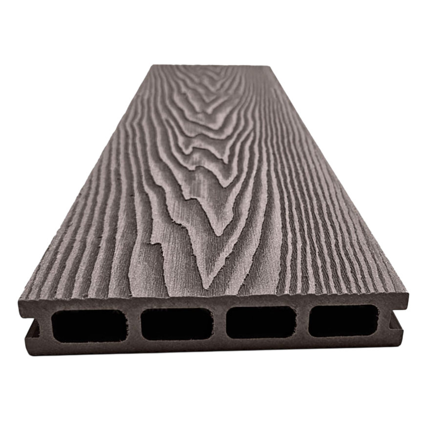 Террасная доска ДПК NanoWood 3D Double Венге купить в Екатеринбурге
