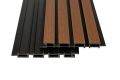 Реечная фасадная панель Ecodecking Скай Коэкструзия Тик купить в Екатеринбурге
