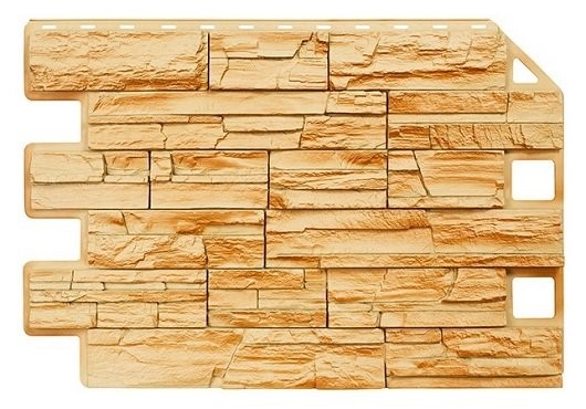 Фасадная панель Royal Stone, Скалистый камень, Буффало. купить в Екатеринбурге