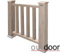 Ограждение из ДПК Outdoor Классик 3D STORM в сером миксе купить в Екатеринбурге