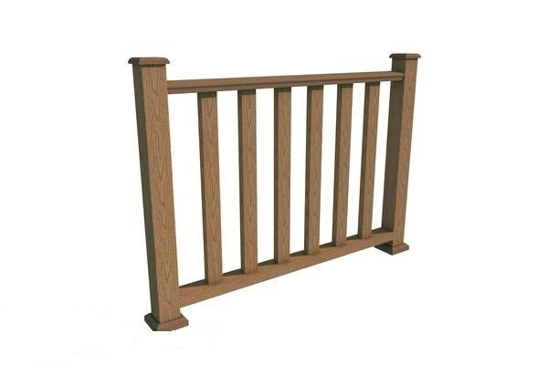 Ограждения из древесно-полимерного композита WOODVEX купить в Екатеринбурге