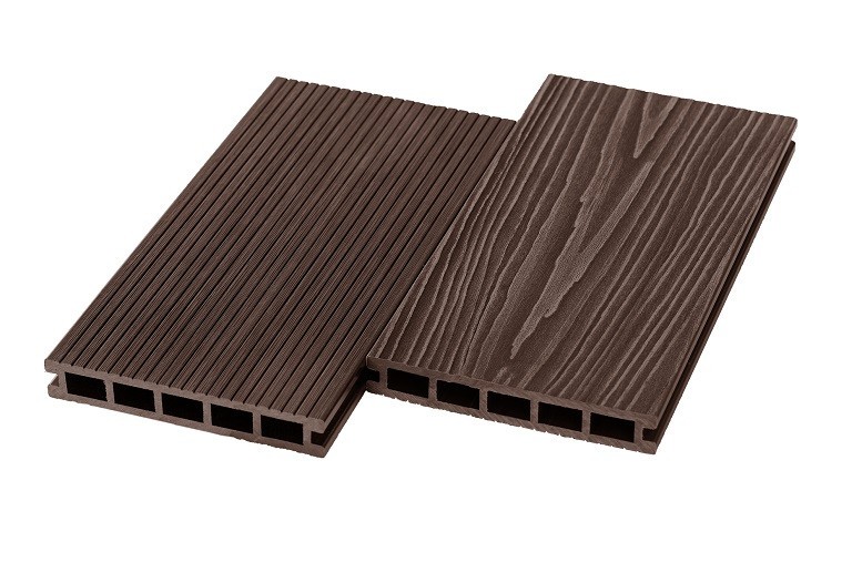 Террасная доска из ДПК RusDecking Unodeck Ultra - цвет Венге купить в Екатеринбурге