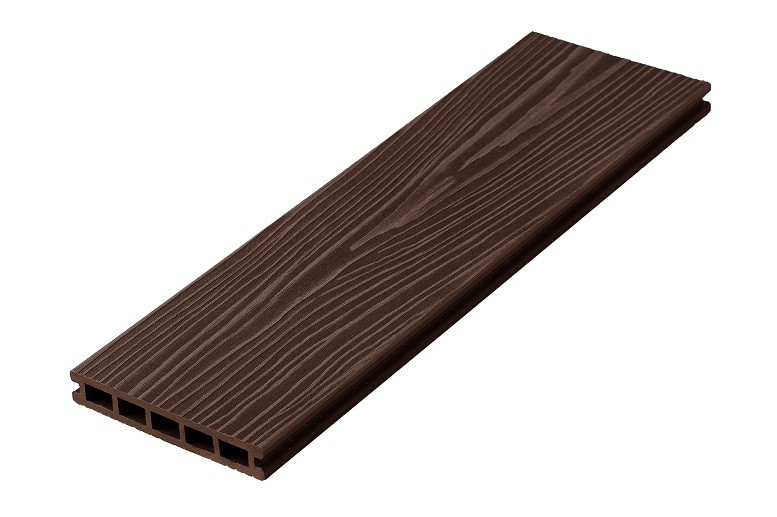 Террасная доска из ДПК RusDecking Unodeck Ultra - цвет Венге купить в Екатеринбурге