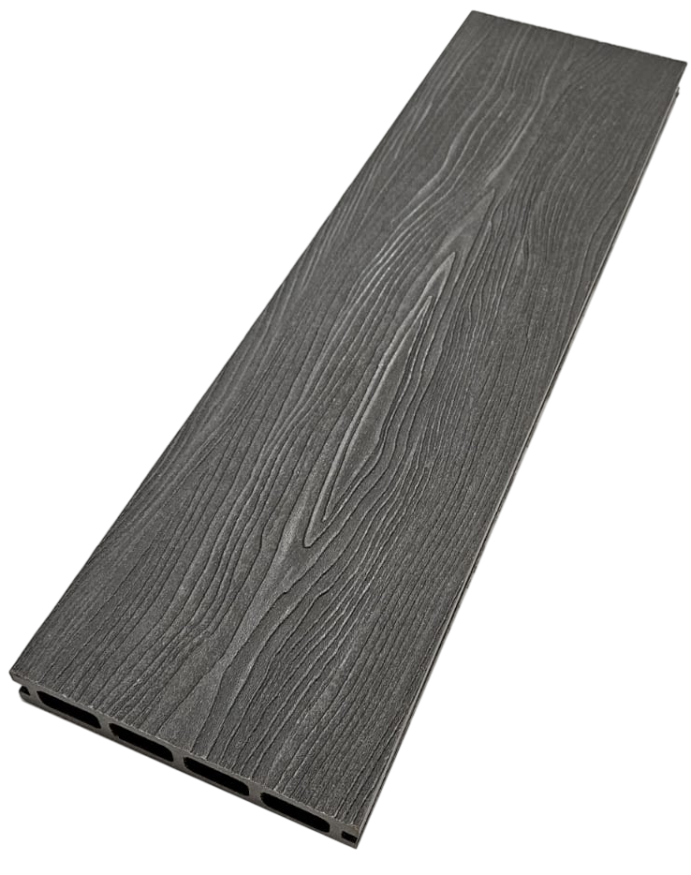 Террасная доска ДПК NanoWood 3D Double Серый купить в Екатеринбурге