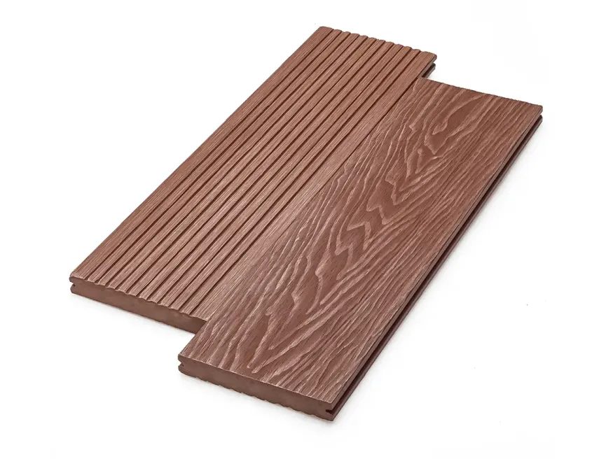 Террасная доска Deckart, Monolit 3D, Махагон купить в Екатеринбурге